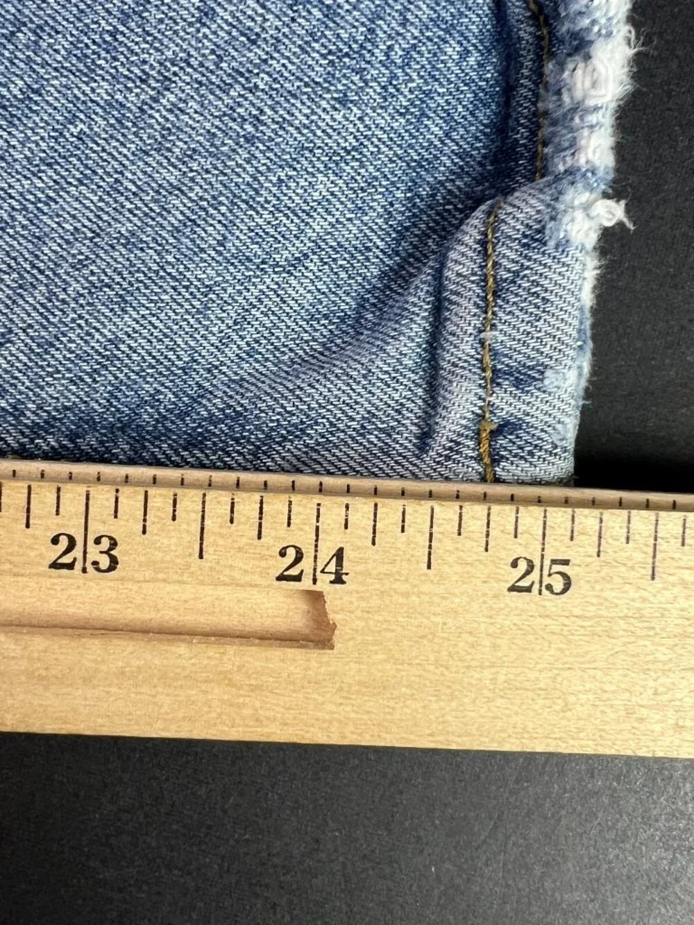 AGOLDE Jeans Womens 26x25* Riley High Rise Straight Crop Blue Faded Denim Tag 27